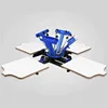 Large Format 4 Color 4 Station Silk Screen Printing Machine