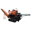Mobile tracked wood processor