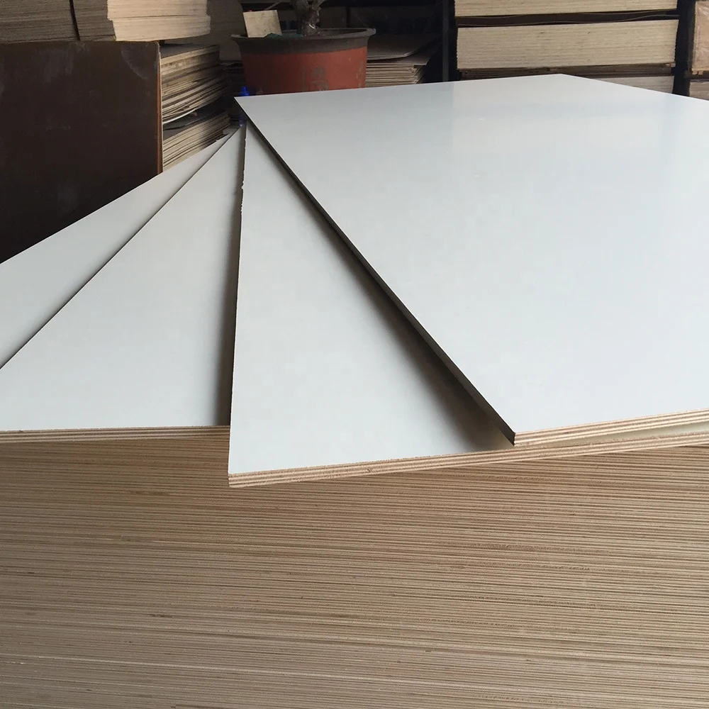 6mm 18mm Two Sides White Melamine Laminated Plywood Board Melamine Film   HTB1rTICLIbpK1RjSZFyq6x QFXay 