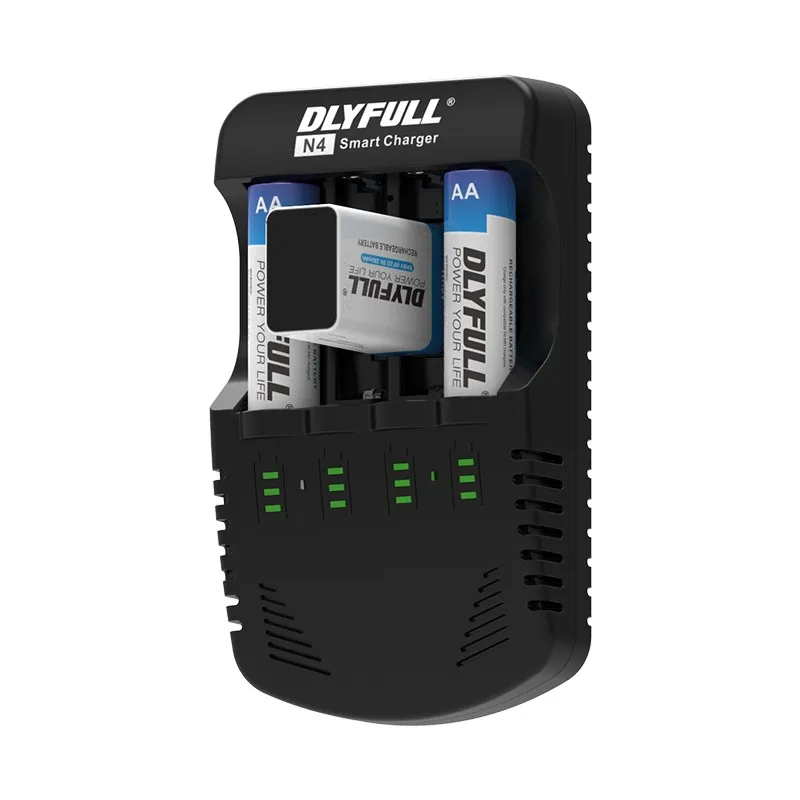 1.2v Nimh Aa Aaa Battery Charger And 1.5v Alkaline Dry Cell Battery