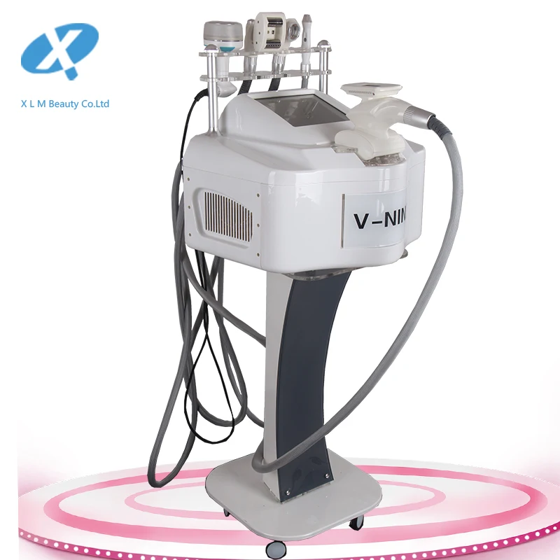 

2021 Best seller cavitation machine body slimming Big Sale 40k Fat Burning+RF+Vacuum Ultrasonic Cavitation Machine, White