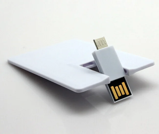 

Promotion Business Card USB Mini Plastic OTG USB Credit Card USB Stick