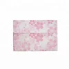 customized 4*6 invitation envelope with flora pattern