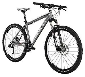 Diamondback Bicycles 2015 Axis Comp Hard Tail Complete Mountain Bike, 16-Inch/Small, Dark Silver/Black