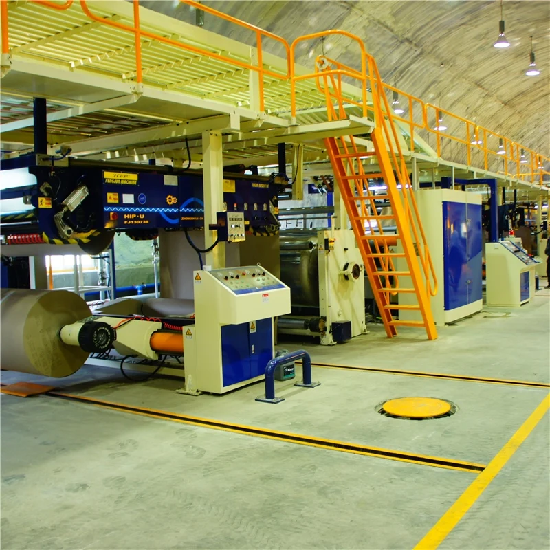 
Corrugated Paper Board Production Line With Flexo Printer Slotter 