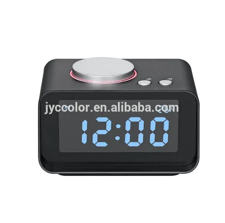 Morning wake up lights colored alarm clock ,HL8py rechargeable fm ...