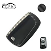 Carbon Fiber Car Key Case For BMW F30 F20 X1 X3 X5 X6 X7 F20 E34 E90 E60 E36 Smart 3 button Refit key pack Key Ring Cover Shell