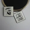 Moving UAE Sheikh Zayed Logo and Tolerance Year logo Square Shape Metal Badge