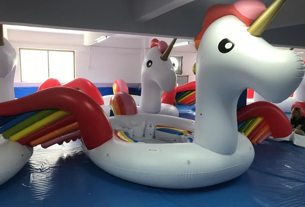 6 person inflatable unicorn