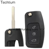 remote control key 433Mhz 4D63 3 button remote control with auto windows Autoclose function for Ford Focus