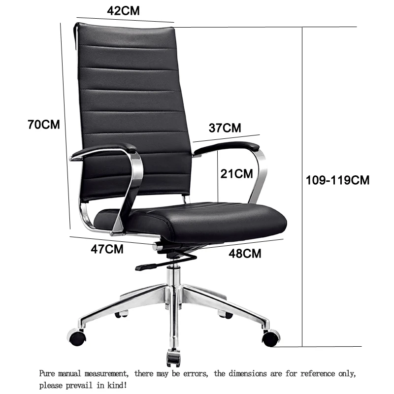 ergonomic leather leisure office chair