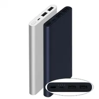 

International version original Xiaomi 10000mAh Xiaomi Mi Power Bank 2 Universal PowerBank for Mobile phone Quick Charge