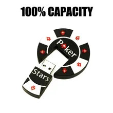 Hot Sell High Speed Poker Face USB Flash Drives USB 2.0 Pen Drive 32GB/16GB/8GB/4GB pendrives U disk