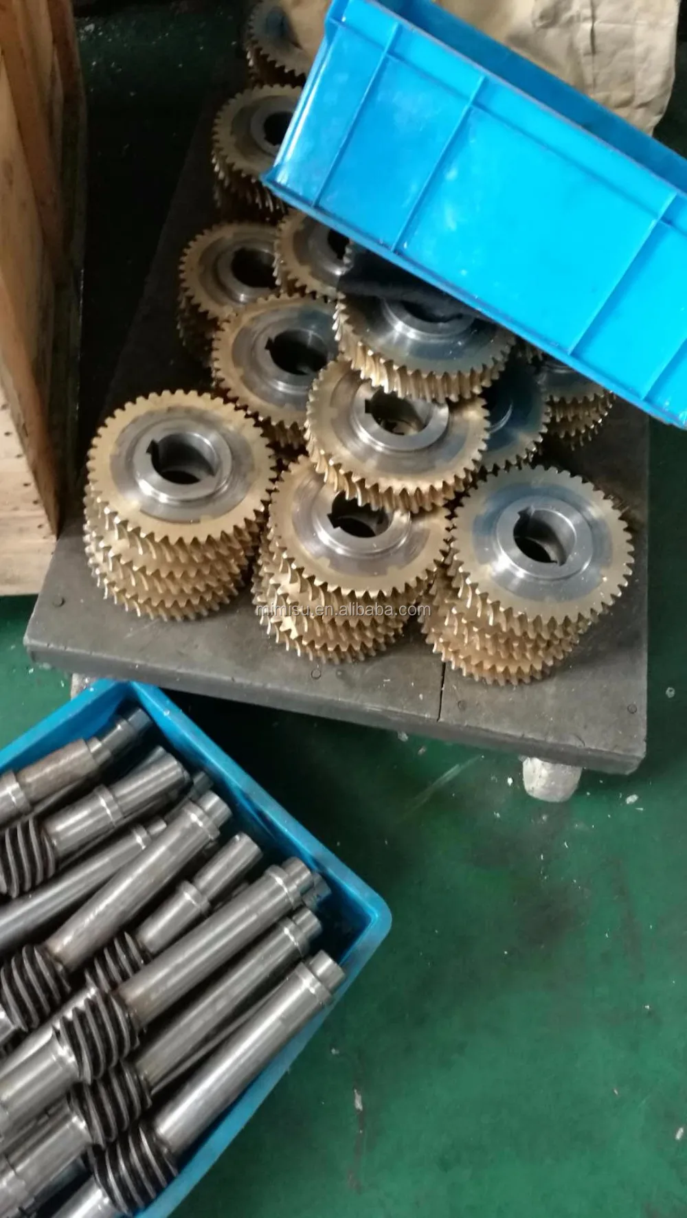 Mms Produce Big Module M3 M6 Worm Shaft 4 Starts With 8mm Lead Pitch