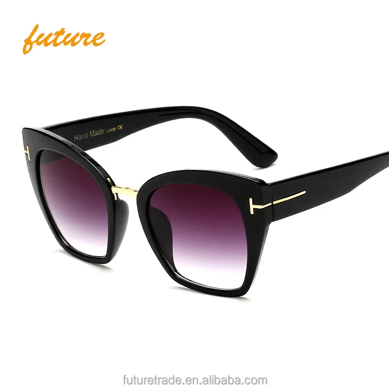 

Fashionable Wholesale Sun Glasses Popular Oversized Square Shades Ladies Sexy Cateye Sunglasses 2019 Women, Black;leopard;red;brown;clear