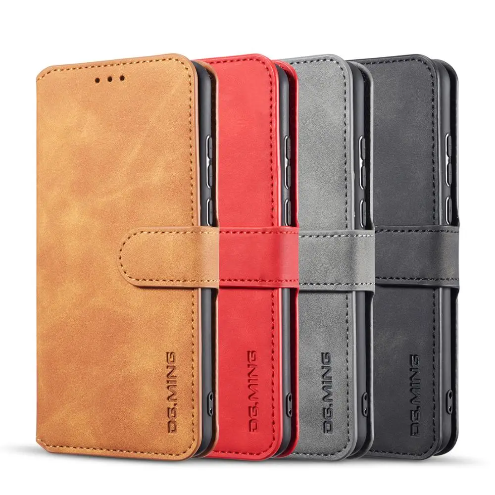 

Classic Wallet flip Real leather antislip waterproof cell phone case for Huawei Nova3e