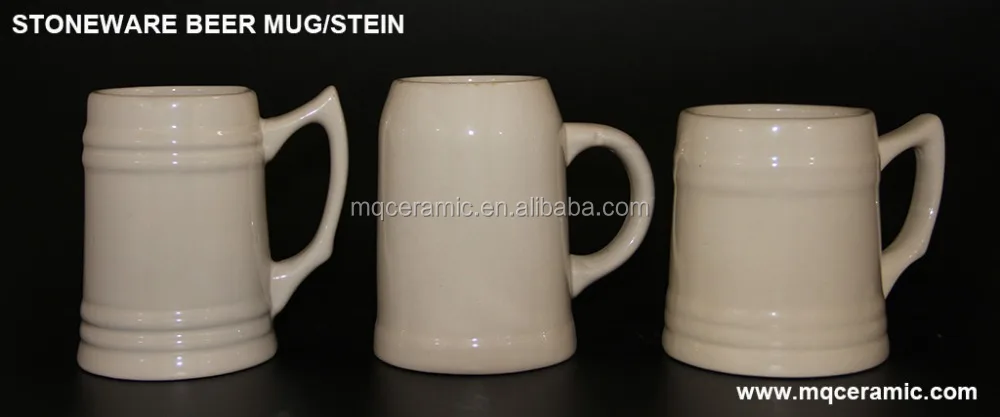 STONEWARE BEER MUG