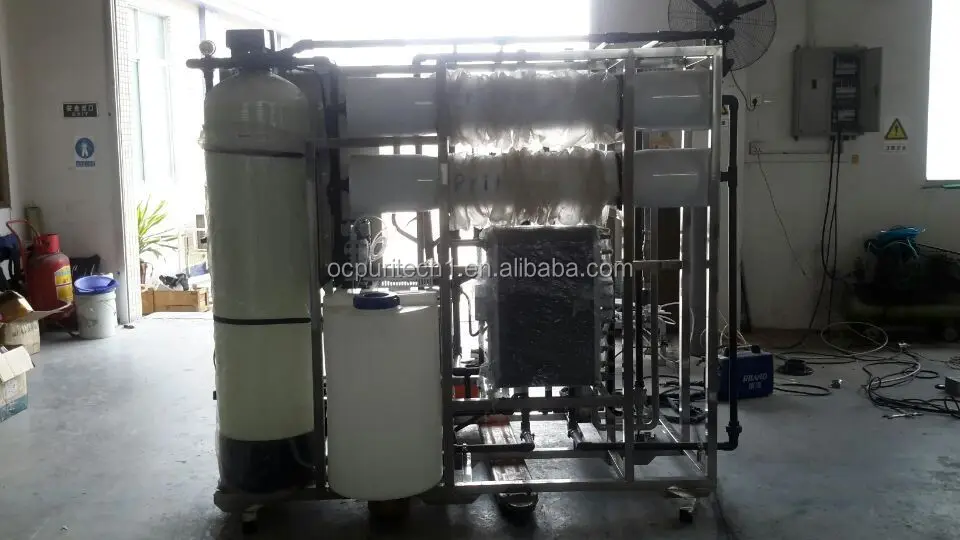 Best selling 2000lph Portable water treatment system reverse osmosis system drinking small scale water purification plant