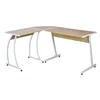 Walmart L-Shaped Computer Desk Writing Table Smooth Top Home Office Modern Workstation Study Laptop Desk audited by WALMART