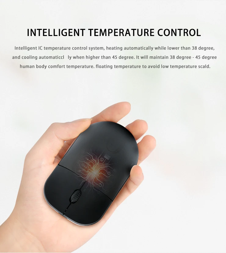 Usb Optical Heated Mouse,Acupressure,Hand Warmer (black) Buy 5v 100ma