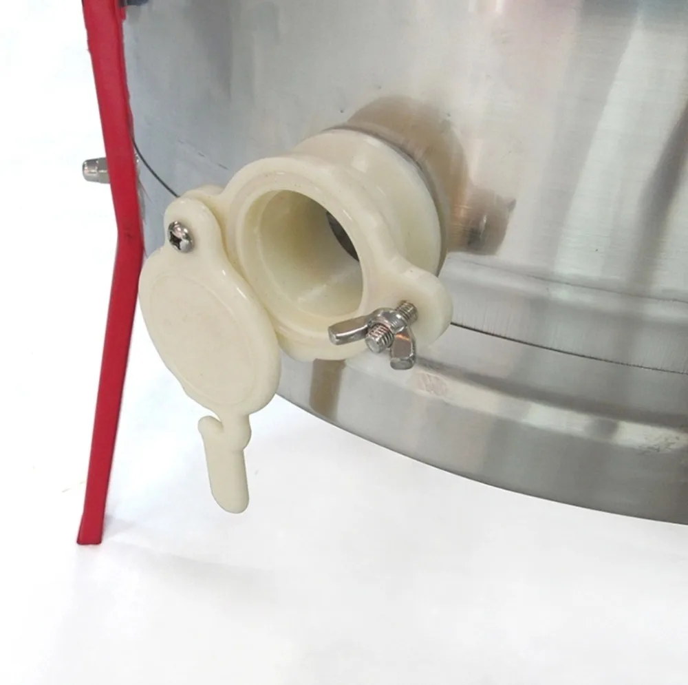 
Wholesale Stainless Steel 4 Frames Manual Honey Extractor 