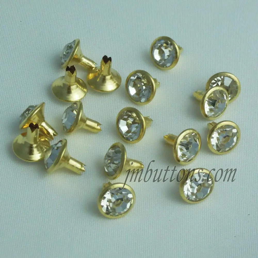 Leather Crystal Rhinestone Decoration Rivet Custom Metal Rivet Buy