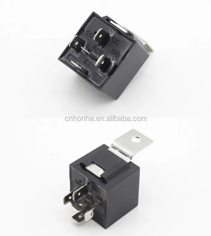 Auto Car Relay Jd1914 12v 30a 40a Amp Waterproof Spdt 5 Pin Relay - Buy