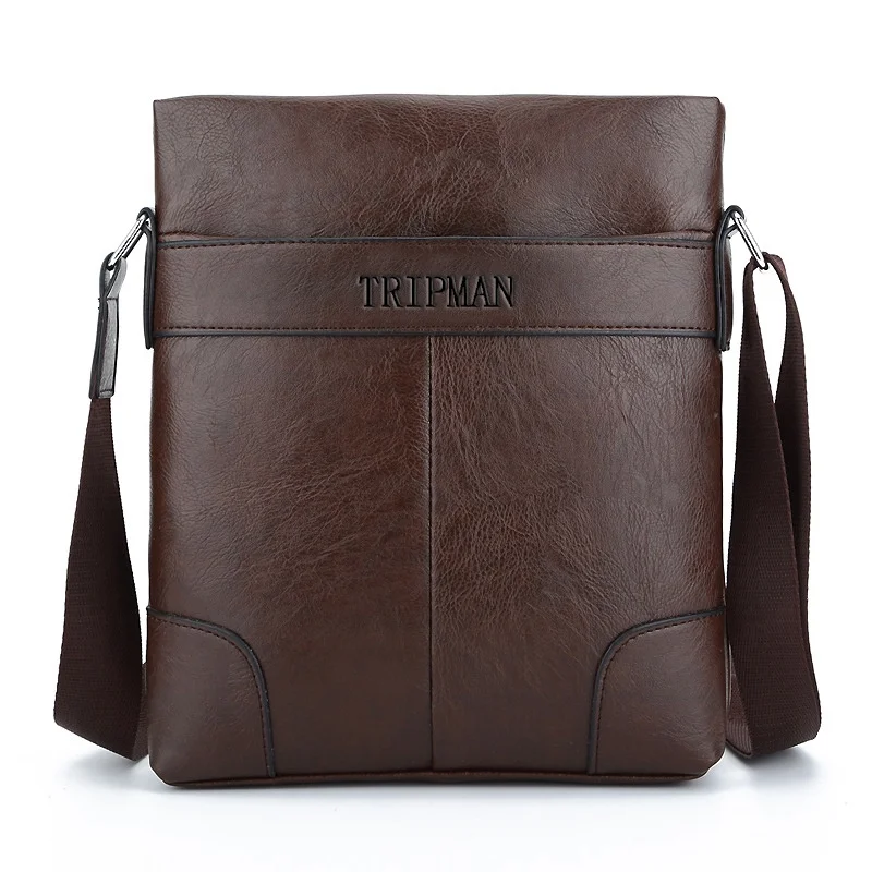 

Mens Fashion Messenger Bag PU leather Business CrossBody Shoulder Bags Briefcase Accept Customized Logo, 3 colors