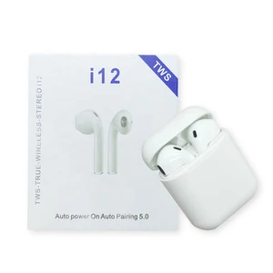 i12 Touch Control Wireless Bluetooth Earbuds