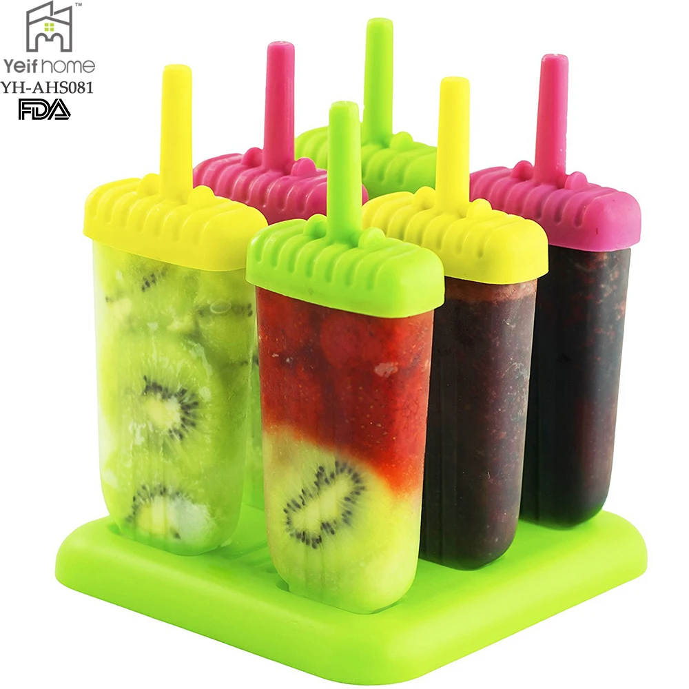 Yeifhome Colorful commercial popsicle freezer