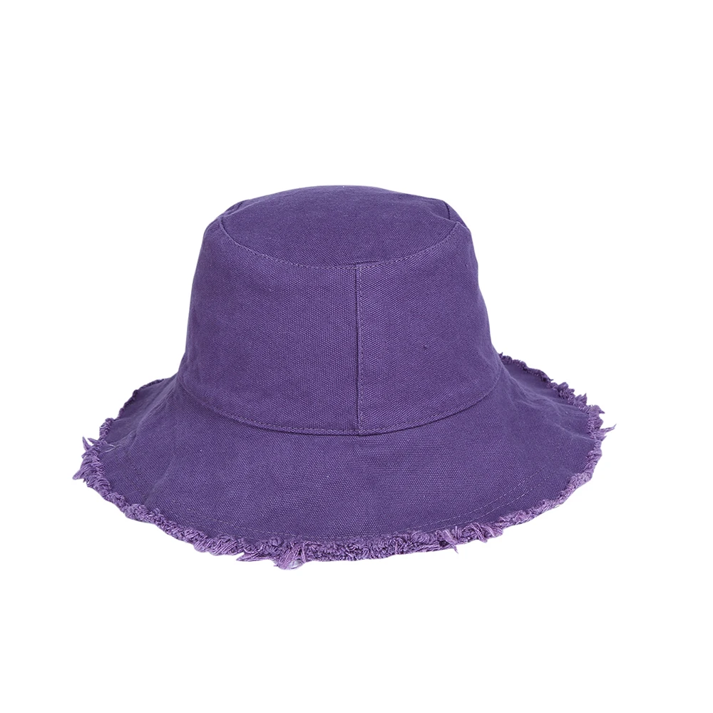 distressed bucket hat