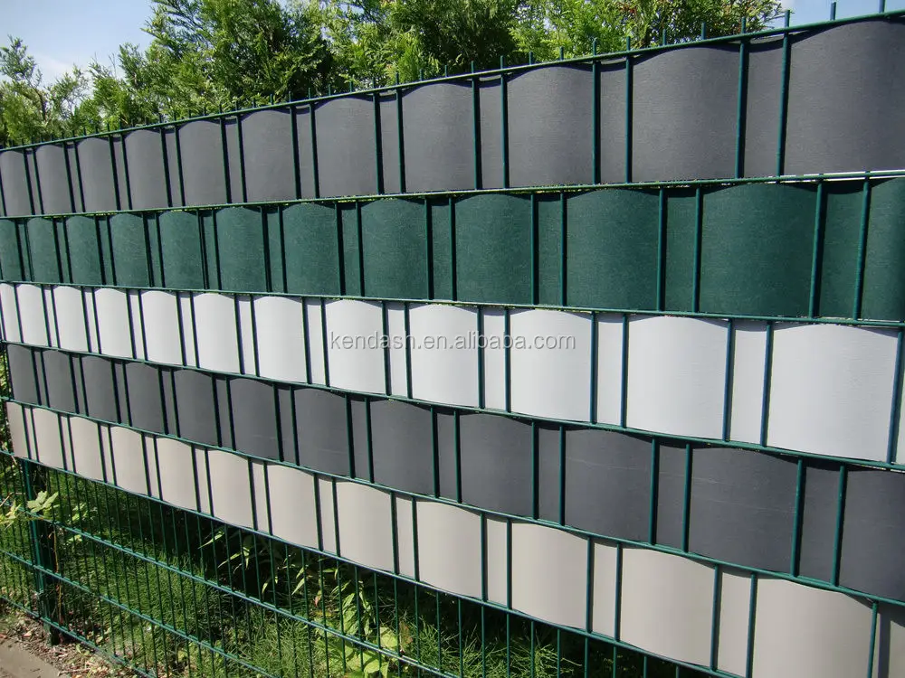 Plastic Fence Weave Privacy Strips For Mesh Fencing