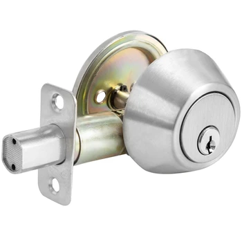 Stainless Steel Keyed Alike Tubular Knob Lock With Combo Lock
