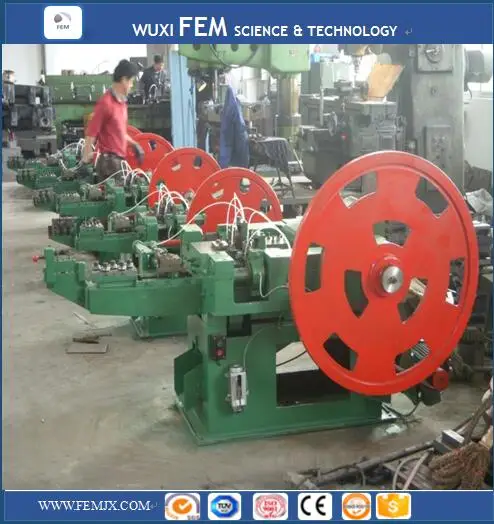 
Turnkey project offered common wire nail making machine for 1-6 inch wire nails 