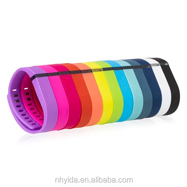 

Silicone silicon rubber watch straps band for fitbit flex 2 fitness tracker, Solid colors and oem design welcome