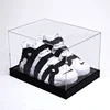 ODM-OEM factory direct Clear Acrylic Shoe Box With Magnet High Quality Drop Front Plexiglass Plastic Display Cases Drawer