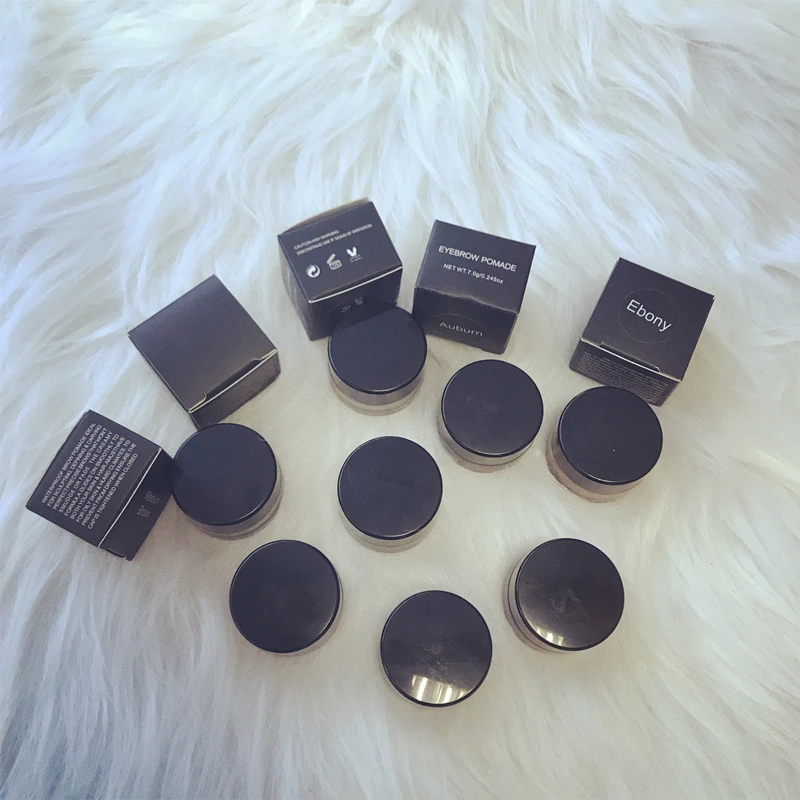 

Best selling waterproof eyebrow pomade 8 colors private label brow pomade