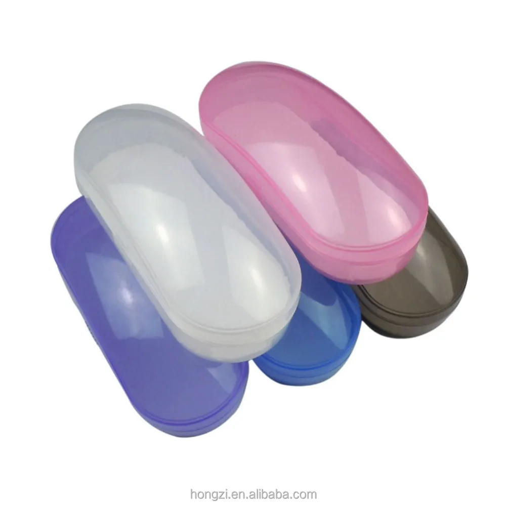 

5 Colors 16cm Portable Sunglasses Glasses Case Travel Pack Pouch Plastic Box