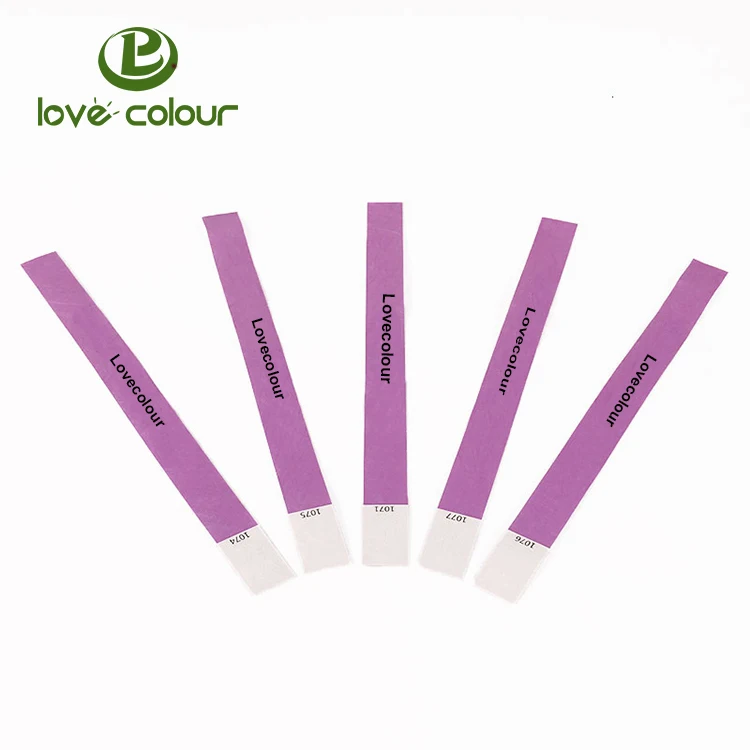 Tyvek wristband 1031W12