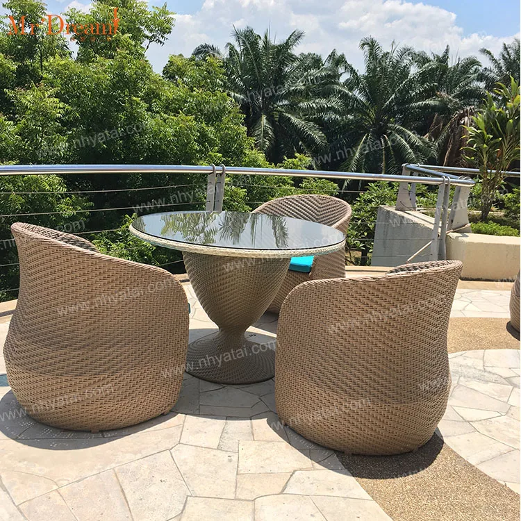 hideaway patio set