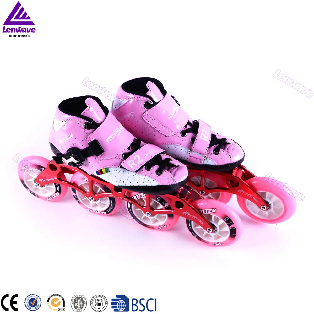 Lenwave brand full carbon fashional highest quality inline skates professional