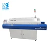 Adjustable speed ZB830RF hot wind reflow oven/SMT Reflow Oven Machine/PCB reflow soldering+8 heating zone(up 4 down 4)