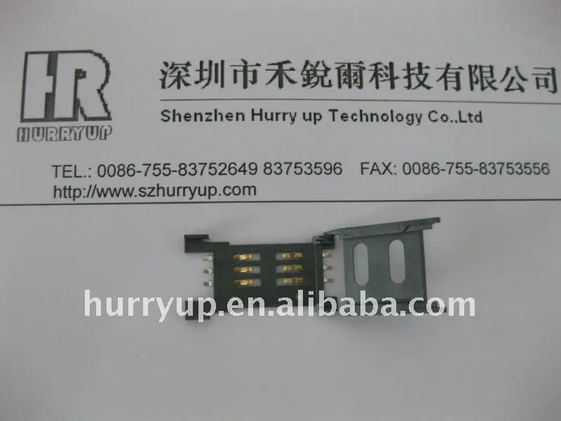 GSM/GPRS module Sim card socket /push push type Simcard holder