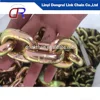 decorative gold twisted link handrail chain