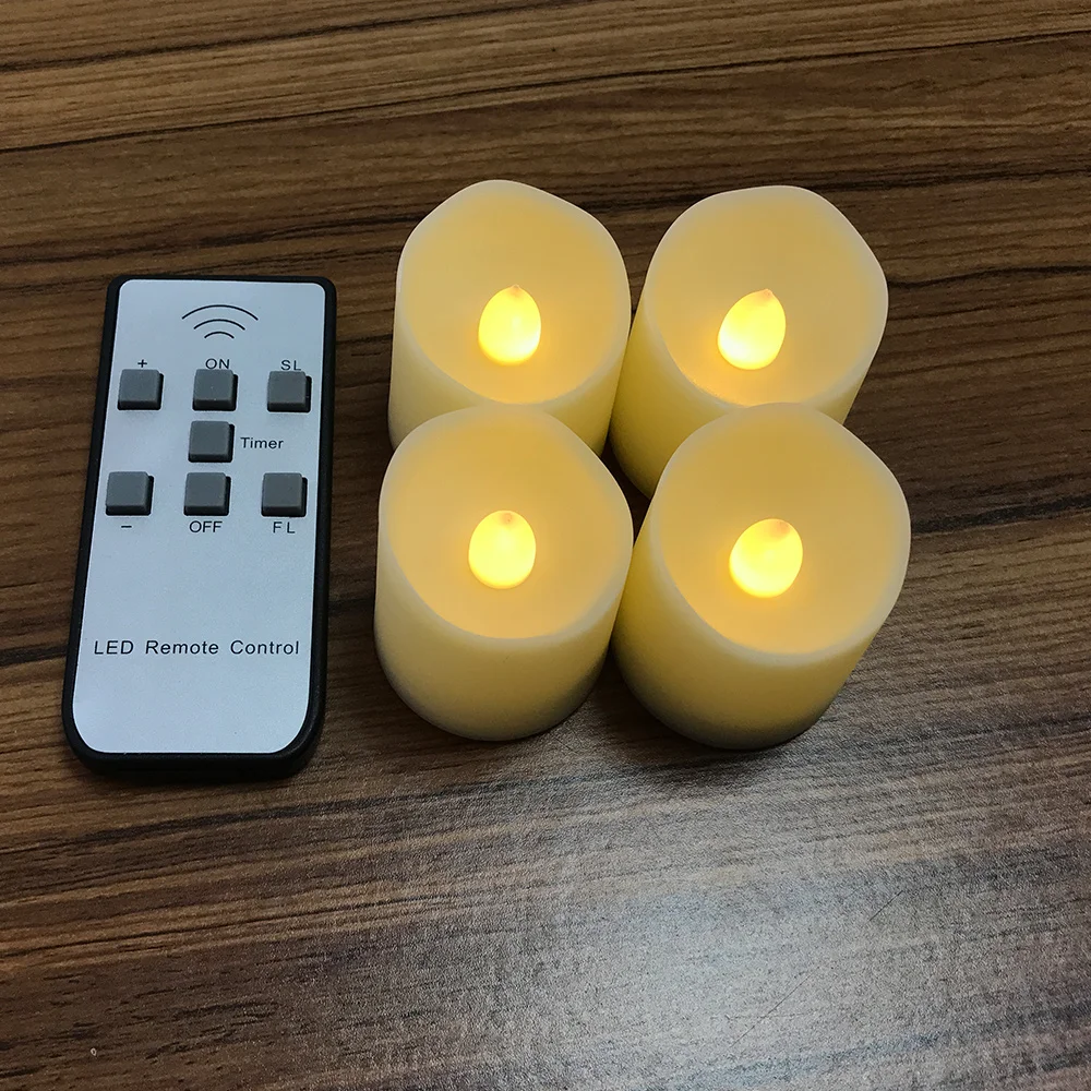 Led Remote Control Candle Battery Operated Tea Light Candle