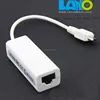 China wholesale usb 3.0 micro b male to b female 3d hubs ethernet adapter
