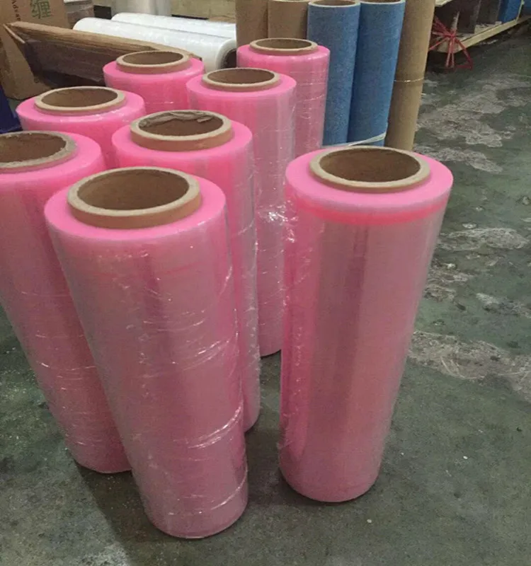 pink stretch film