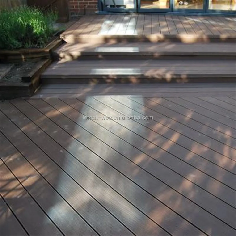 Wpc Garden Composite Wood Antique Burnt Oak Engineered Wood