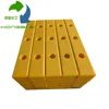 Wear Resistant HDPE Plastic Sleeper for Engineering