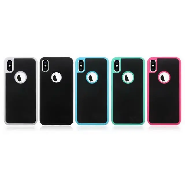 

Anti Gravity High Quality Nano Materials TPU PC Phone Case For iPhone XR Xs Xs Max